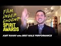 AMIT RAHAV wins BEST MALE PERFORMANCE - new scripted series | 2021 Film Independent Spirit Awards