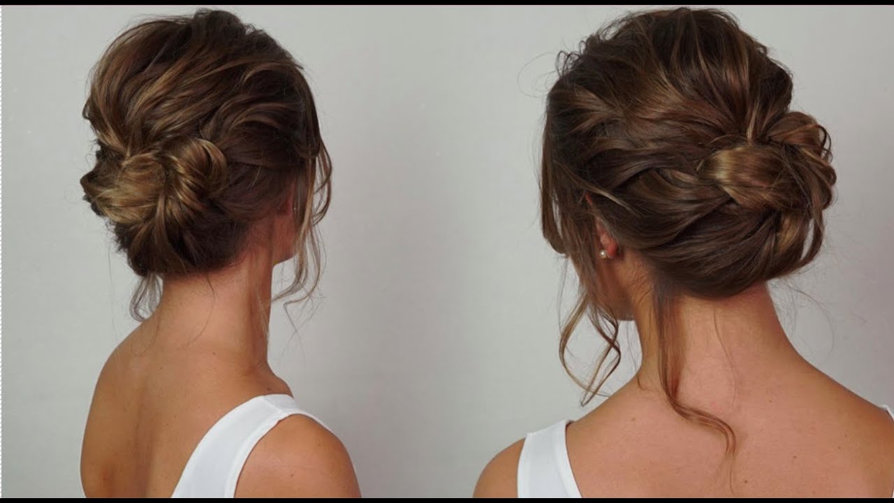 VIRAL UPDO HACK  60 Second Low Bun Hairstyle