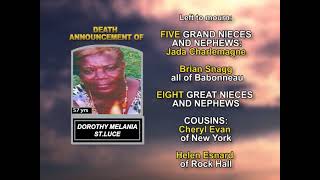 Dorothy Melania St. Luce  long
