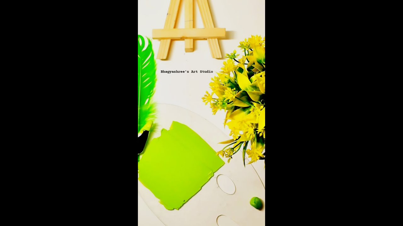 PARROT GREEN COLOR MIXING TUTORIAL 💚🎨