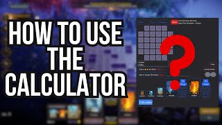 How To Use The Transcendence Calculator