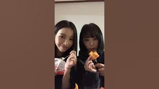 221225 에스파 카리나, 윈터 인스타 라이브 aespa Karina, Winter Instagram Live