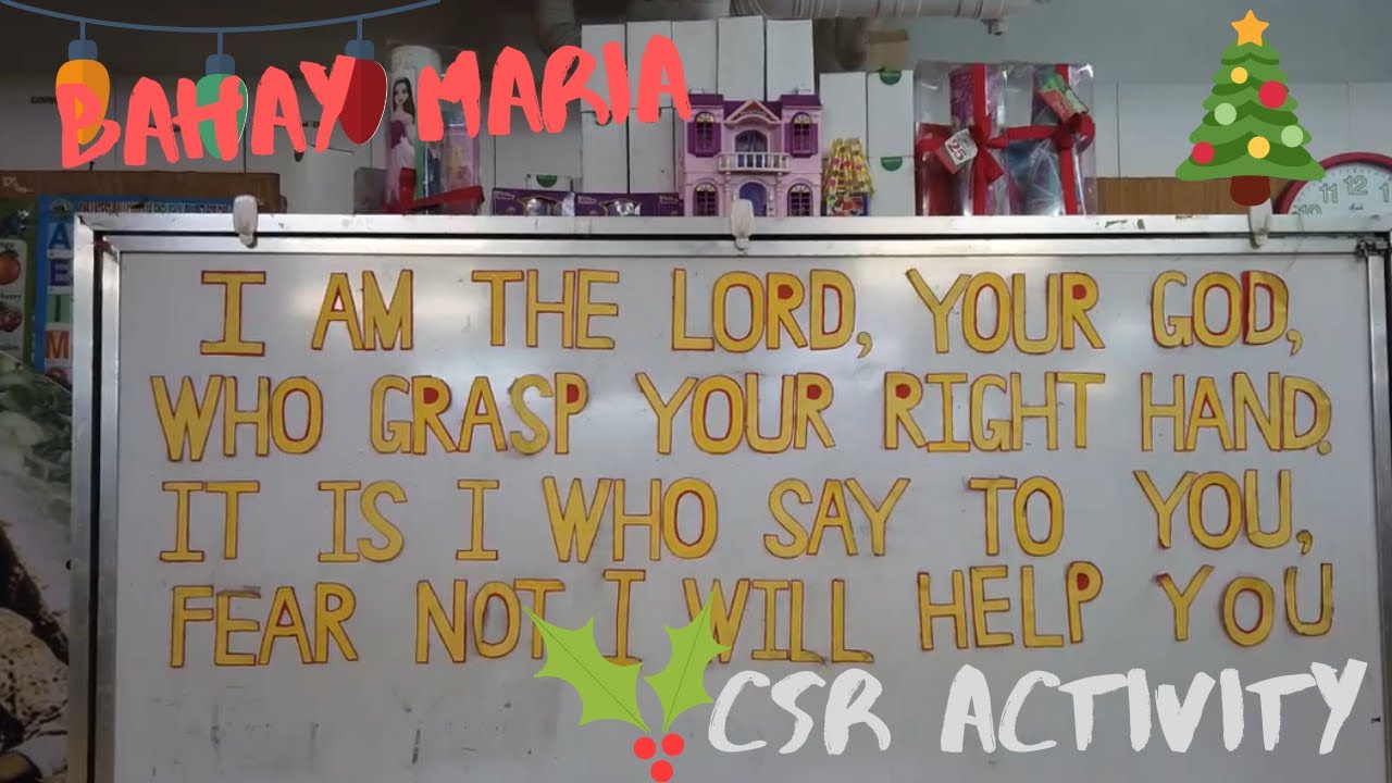 Fujitsu Christmas CSR by BSG, MarCom and HR at Bahay Maria