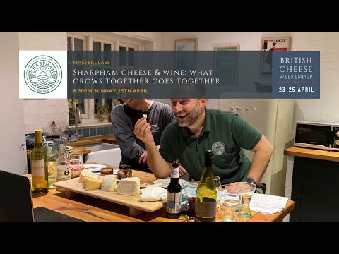 Sharpham cheese & wine: What grows together, goes together | British Cheese Weekender