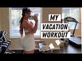 MY VACATION LEG DAY!