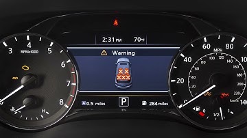 2024 INFINITI QX80 - Warning and Indicator Lights