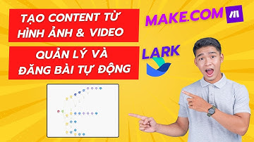 AutoTạo Content từ Hình Ảnh, Video và Đăng Bài Đa Kênh Tự Động - GPT vs Make vs Lark Chi Tiết A-Z