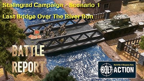 Bolt Action Battle Report Stalingrad Scenario 1