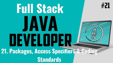 Java Full Stack Developer Course for Beginners| Packages,AccessSpecifiers|Basic to Advance|DRS-26#21