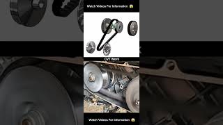How CVT Transmission Works | No Gear System Explained 😱 CVT Gearbox Explained in 60 Seconds | CVT