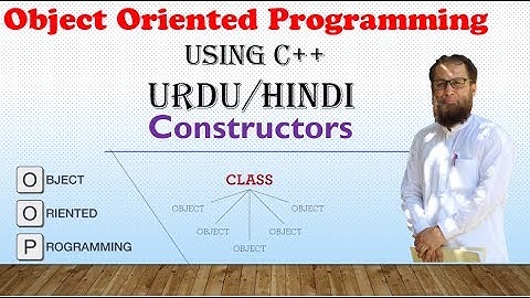 Constructors in C++ in urdu/hindi|Types of Constructors(Default and Parameterized Constructors)