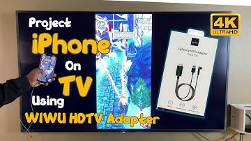 WIWU HDTV Adapter | Unboxing | Review | Mirror iPhone on a TV | Cheap HDMI Cable for iPhone