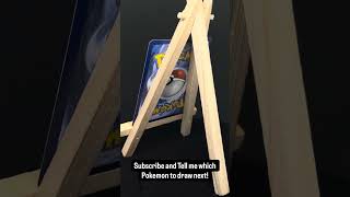 Day 2 of Drawing Custom Pokemon Cards #pokemon #art #anime #mudkip