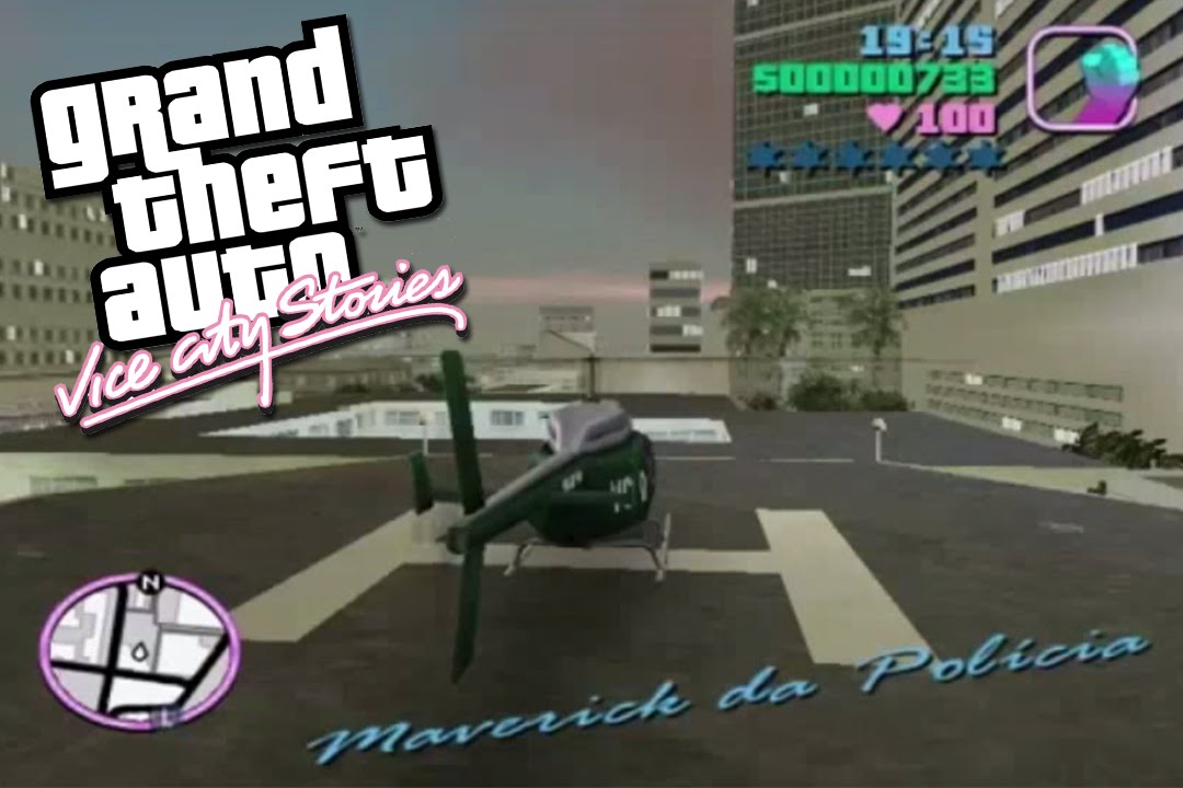 GTA Vice City - Como pegar o Helicóptero da policia 