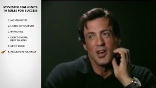 Sylvester Stallone's Top 10 Rules For Success