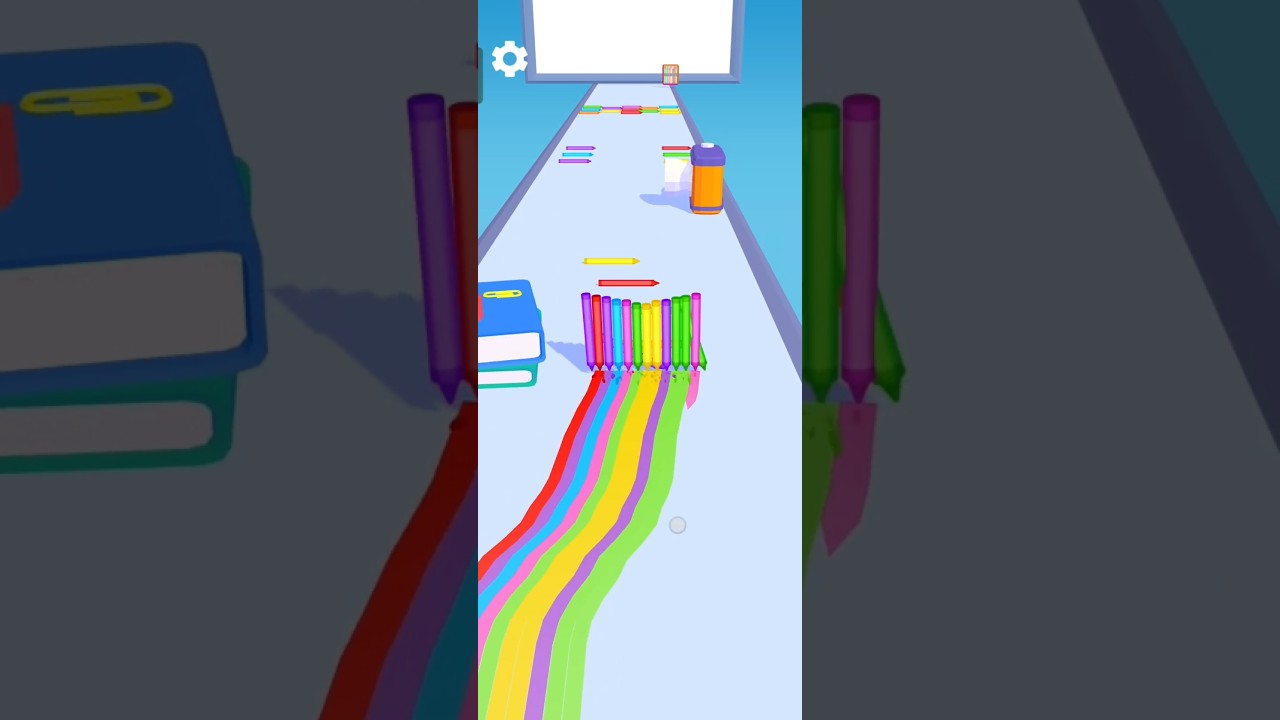 Pencil Rush 3D game 🎯🎮 