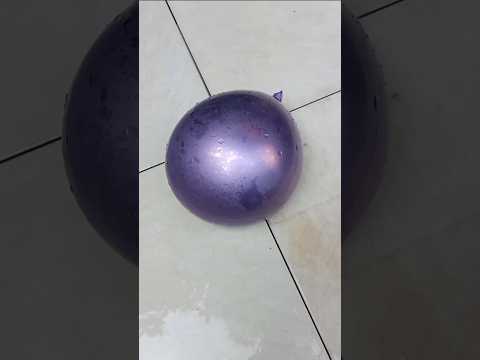Popping Balloon Water Color AsmrReverse Video