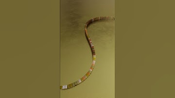 Domino animation in Blender #shorts #blender #domino #motiondesign #