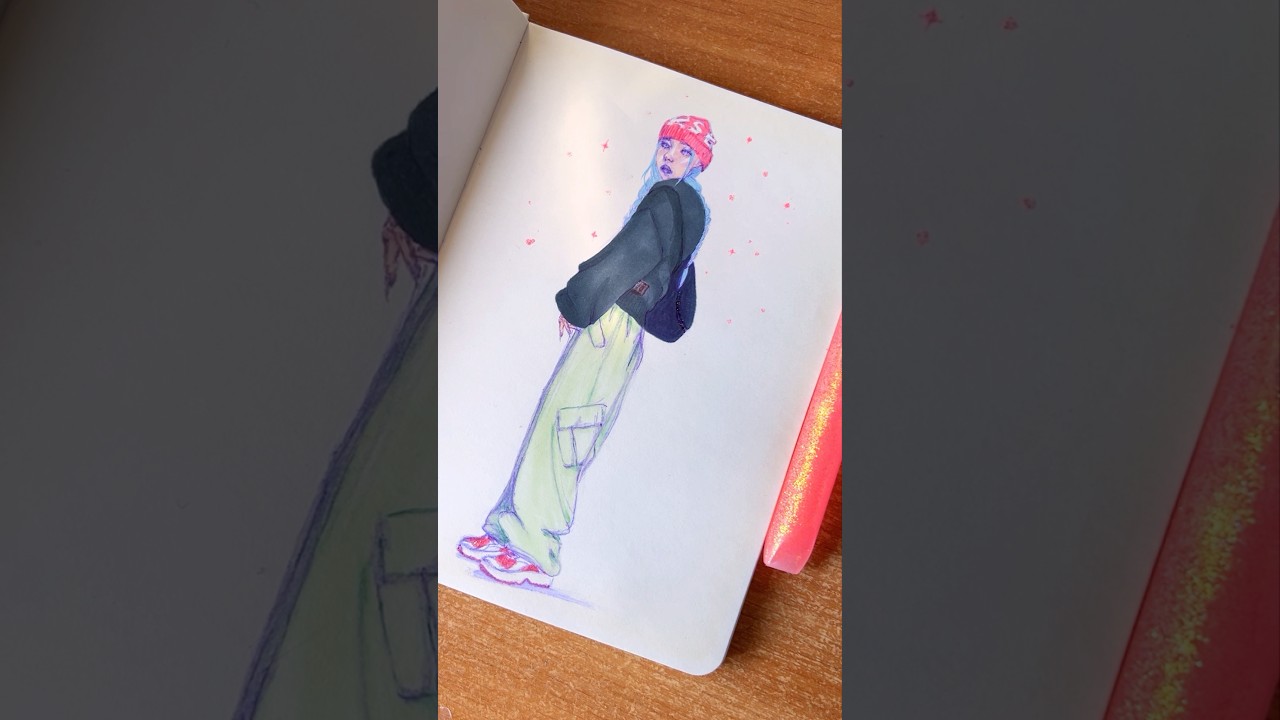 Lessgo One more fashion sketch lessgo💃🏻#fashionsketch #fashionillustration # ...