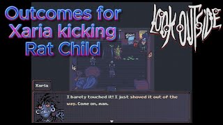 Look Outside - Outcomes For Xaria Kicking Rat Child
