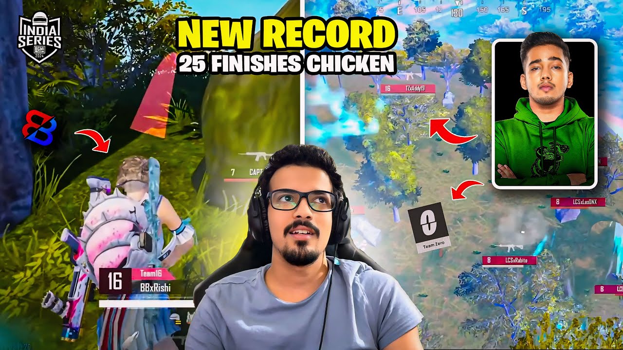 BB Highest Kills Record*| Team Zero Chicken🔥 | BGIS Round 1 Day 2