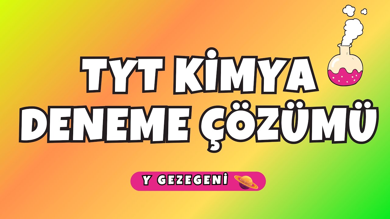 💥 7 SORUDA TYT KİMYA FULL TEKRAR! #2024tyt #kimya