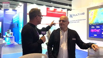 ISE 2024: Gary Kayye Gets a Booth Tour from Vic Caruso of MultiVis