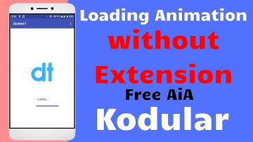 Professional Loading Animation - Aia | Loading Animation without Extension Kodular