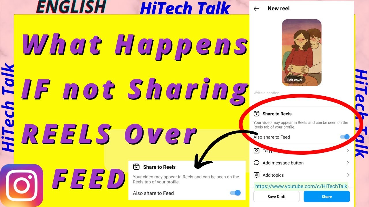 What happens If we don’t share Reels to Instagram Profile Grid? Will it