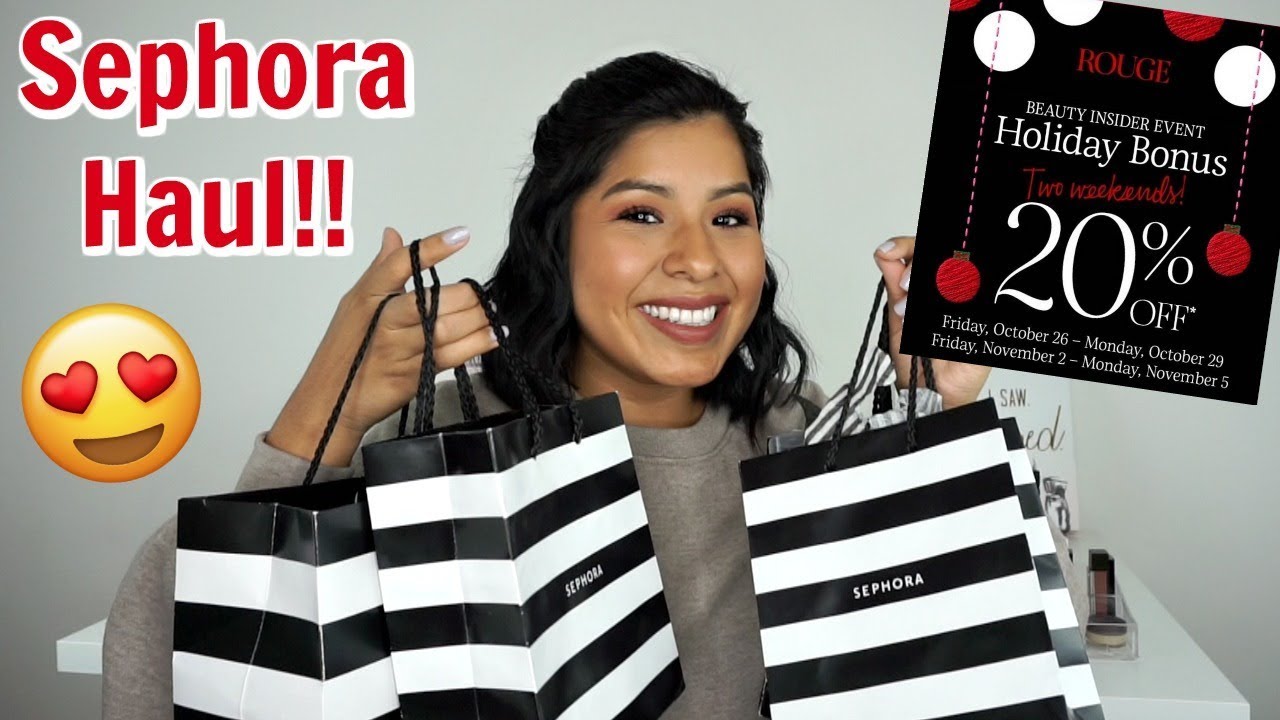 Sephora VIB Sale Haul | Fall 2018