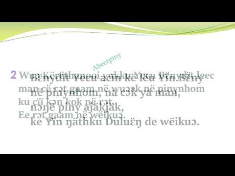 Nhialiny De Paannhial Acïn Kë Ye Yïn Göök