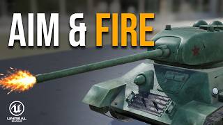How to Set Up Tank Turret Aiming and Shooting in Unreal Engine 5