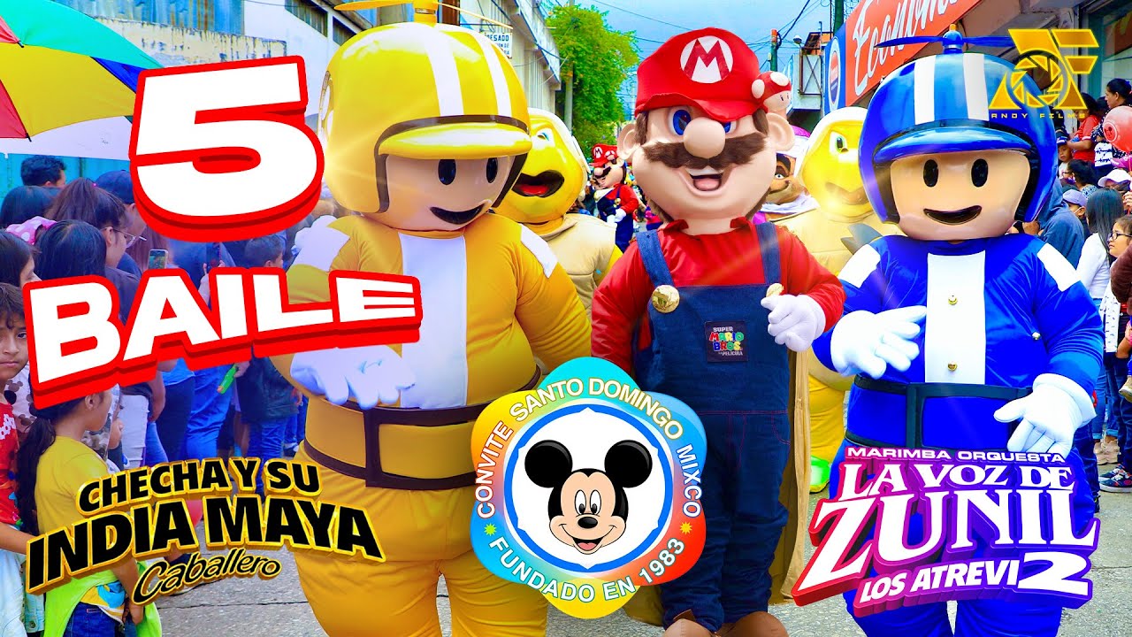 CONVITE SANTO DOMINGO EL ORIGINAL - QUINTO BAILE - PRESENTACIÓN 2023, AMENIZA CHECHA Y SU INDIA MAYA