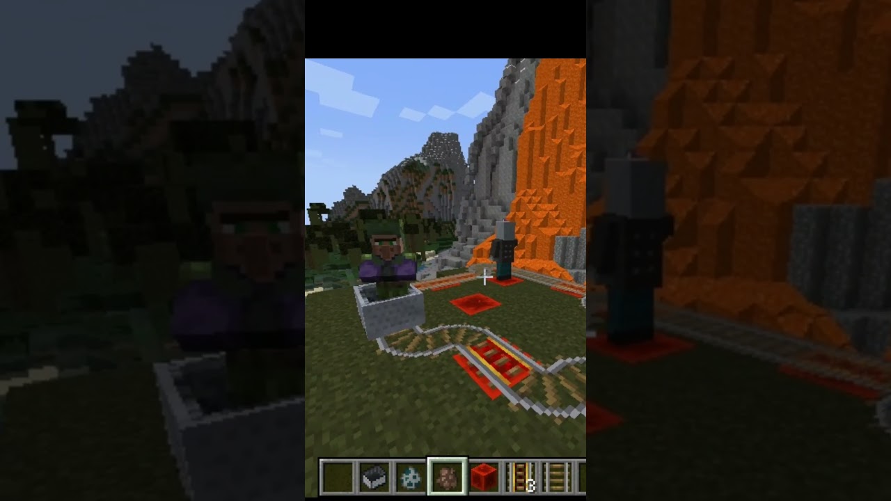 shorts Minecraft villager vs vindicater pt 1 