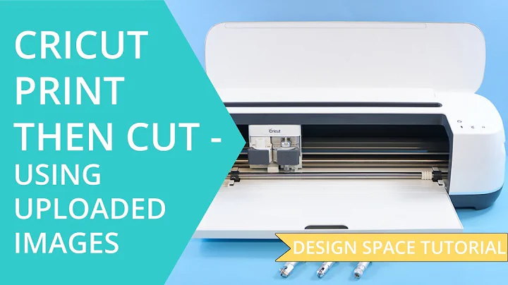 How to Use Print Then Cut in Cricut Design Space with Uploaded Image - Start to Finish