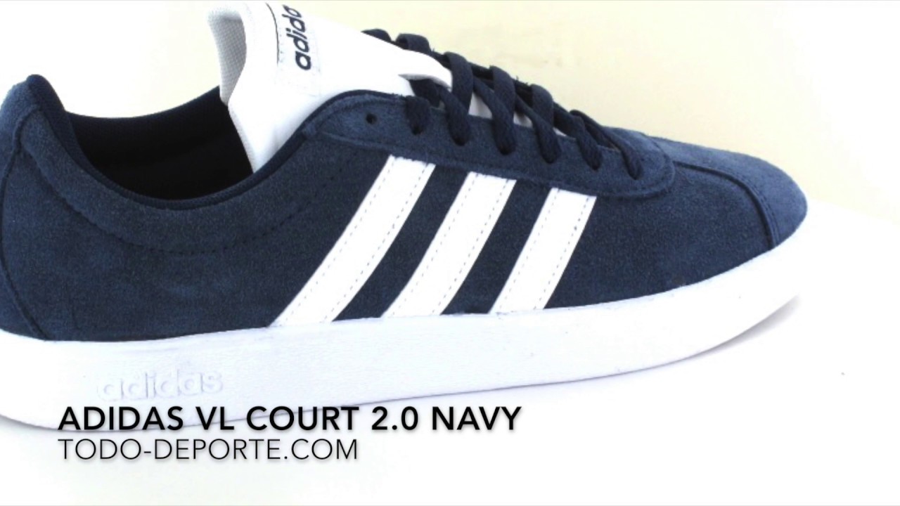 adidas vl court navy