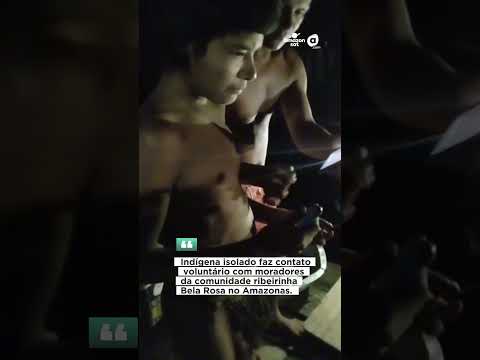 Indígena isolado fez