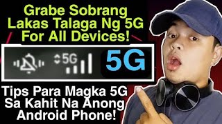Paano Palakasin Ang Signal Ng Cellphone | Hidden Settings Sa Phone Para Sa 5g Data!