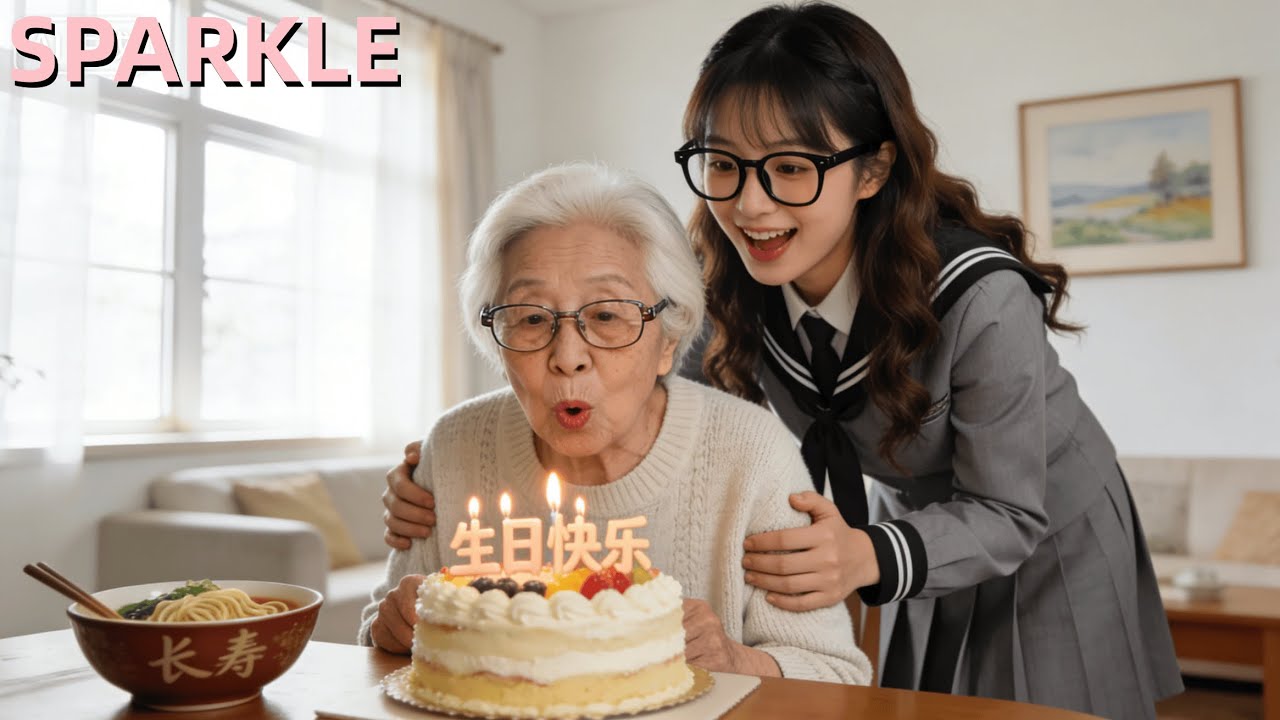 只有女孩願意陪著無人問津的老人過生日，沒想到老人竟是首富，當場要把總裁兒子許配給她！#中國電視劇#甜寵愛情劇