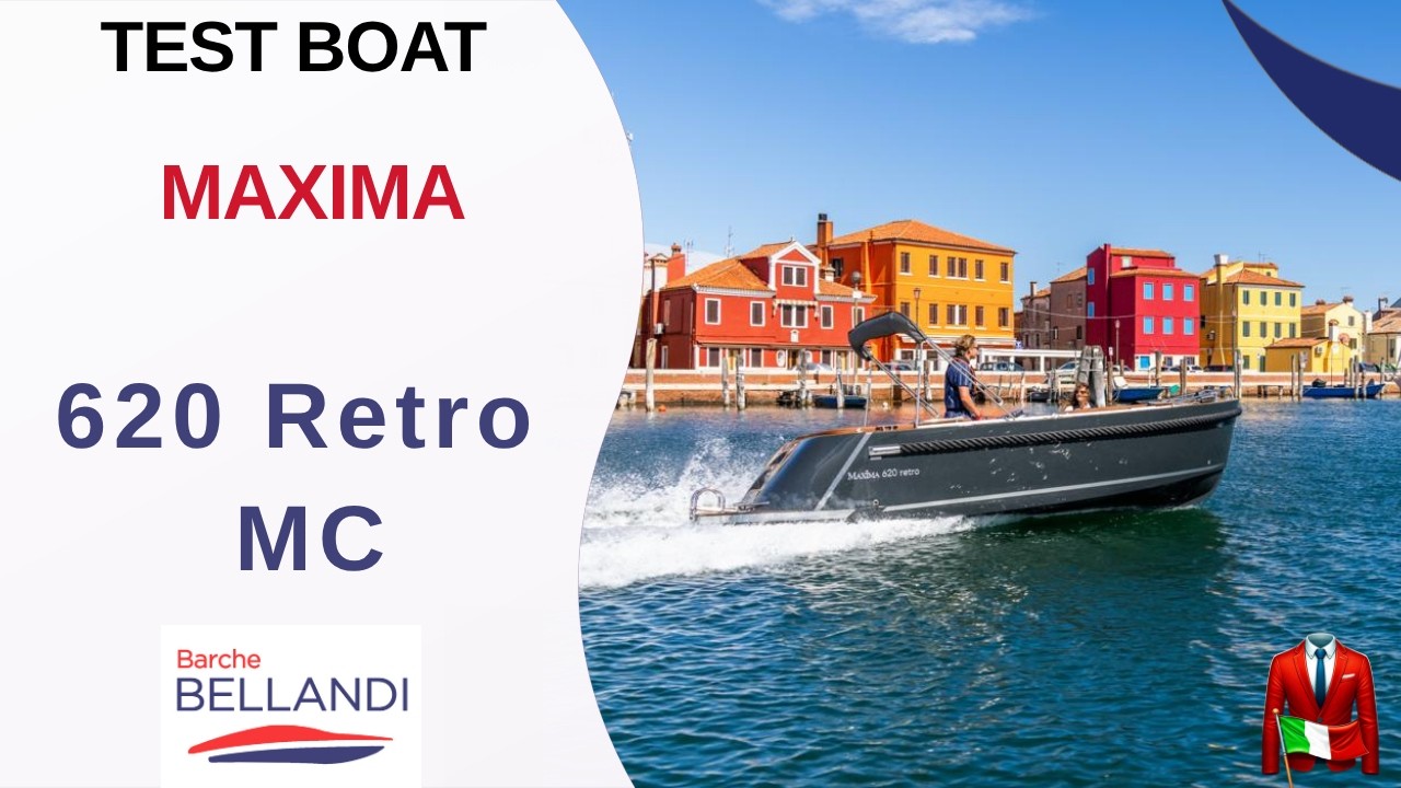 ⁣Maxima 620 Retro: la barca che sta facendo dimenticare il gozzo! Prova in mare completa