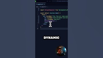 Next.js 15 Dynamic Imports make your site FAST