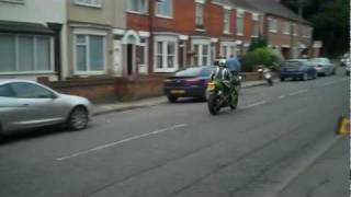 Barton bike night , bikes leaving