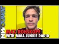 Max Rohskopf recalls grappling Francis Ngannou, reacts to  Cage Warriors 139 fight scratch