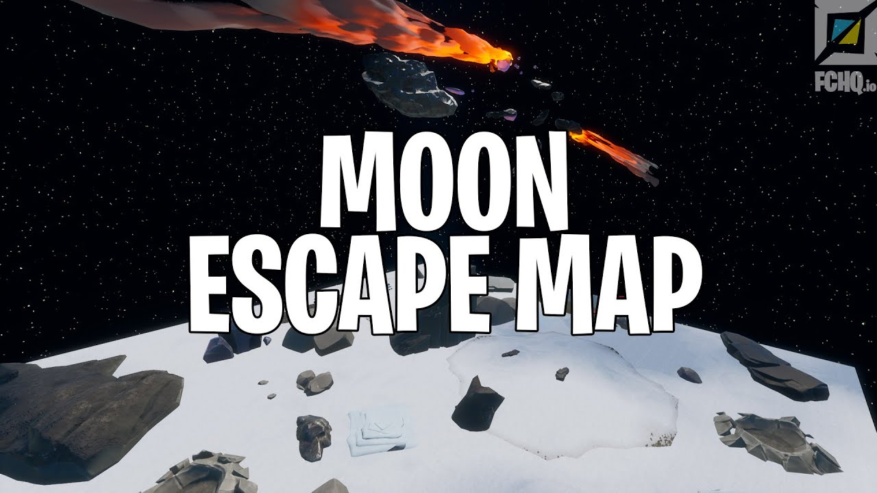 Moon Escape Map (Fortnite Creative Map + Code)