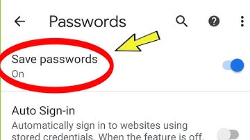 How to Turn On / Off Save Passwords in  Chrome