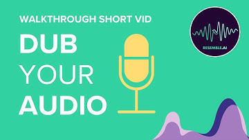 Dub Your YouTube videos with Resemble AI #shorts