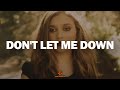 The Chainsmokers - Don&#39;t Let Me Down (Lyrics) ft. Daya