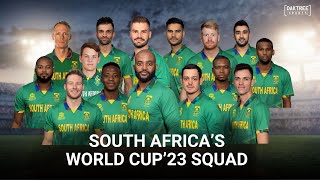 South Africa | ICC WC ‘23 squad | Gaurav Kapur