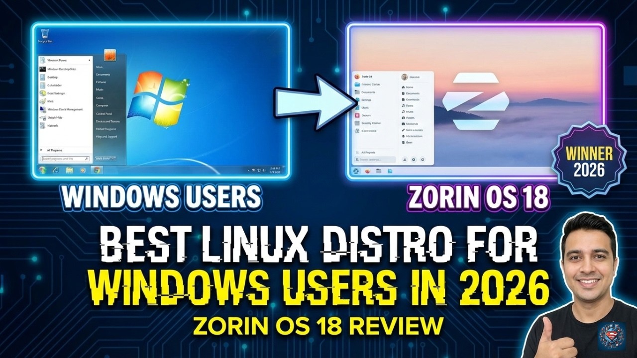 Best Linux Distro for Windows Users in 2026 | Zorin OS 18 Review - YouTube