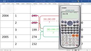 STA104 (TS3) Exp 1_3Quarters Moving Average